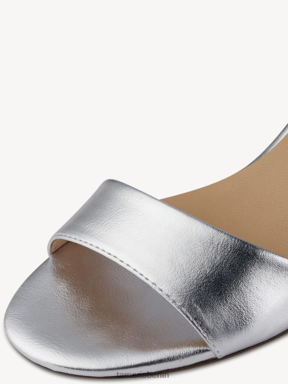 de Tamaris Frauen Sandale mit Absatz – Metallic/Silber 0LHV4946 Schuhe