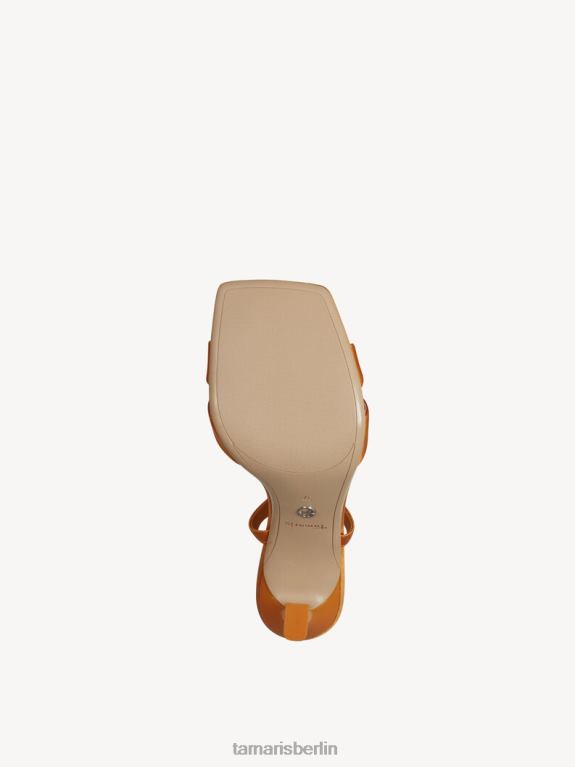 de Tamaris Frauen Sandale mit Absatz - Orange 0LHV421 Schuhe