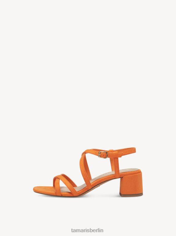 de Tamaris Frauen Sandale mit Absatz - Orange 0LHV42293 Schuhe