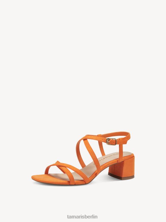 de Tamaris Frauen Sandale mit Absatz - Orange 0LHV42293 Schuhe