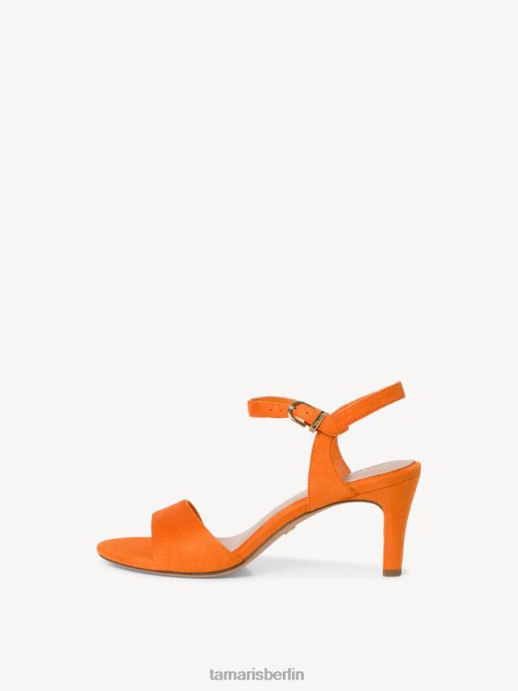 de Tamaris Frauen Sandale mit Absatz - Orange 0LHV4389 Schuhe