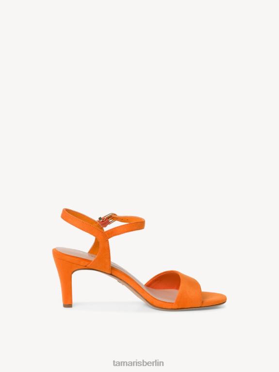 de Tamaris Frauen Sandale mit Absatz - Orange 0LHV4389 Schuhe