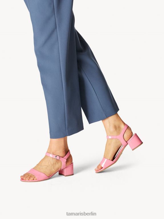 de Tamaris Frauen Sandale mit Absatz – Rose/Candy-Lack 0LHV41023 Schuhe