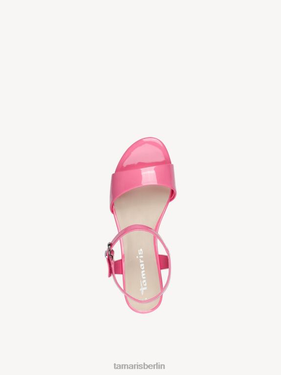 de Tamaris Frauen Sandale mit Absatz – Rose/Candy-Lack 0LHV41023 Schuhe