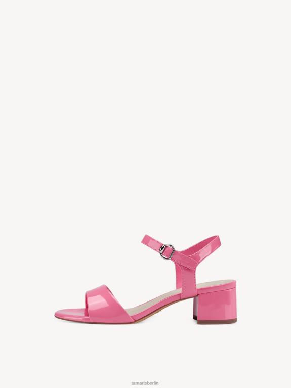de Tamaris Frauen Sandale mit Absatz – Rose/Candy-Lack 0LHV41023 Schuhe