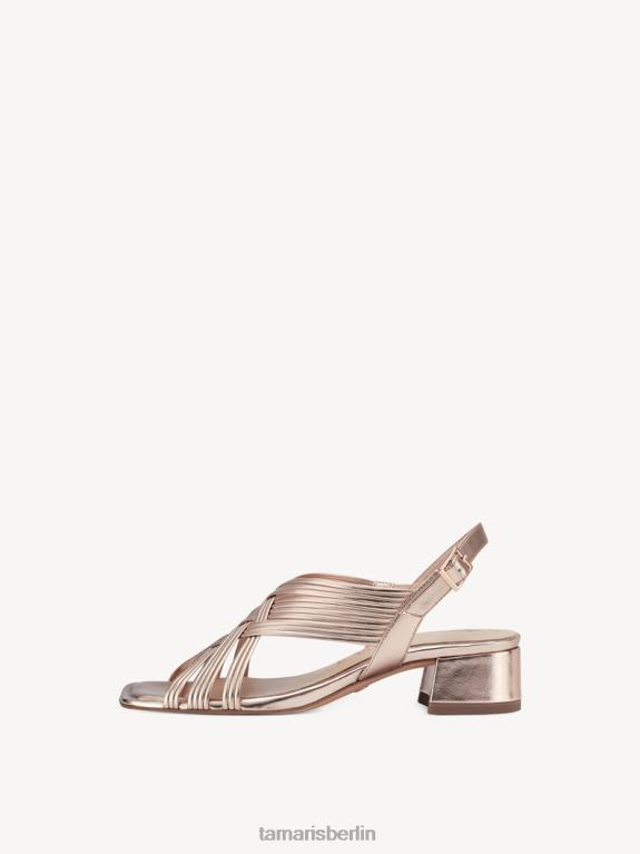 de Tamaris Frauen Sandale mit Absatz – Rose/Pulvermetall. 0LHV41194 Schuhe