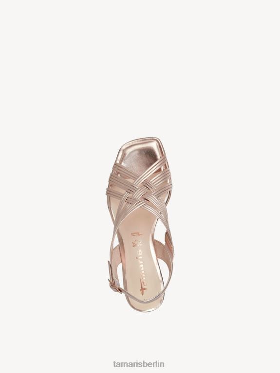 de Tamaris Frauen Sandale mit Absatz – Rose/Pulvermetall. 0LHV41194 Schuhe