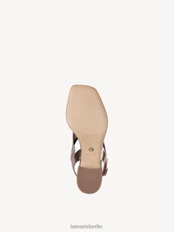 de Tamaris Frauen Sandale mit Absatz – Rose/Pulvermetall. 0LHV41194 Schuhe