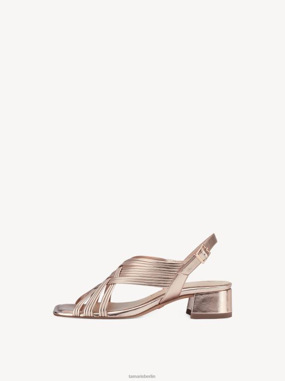 de Tamaris Frauen Sandale mit Absatz – Rose/Pulvermetall. 0LHV41194 Schuhe