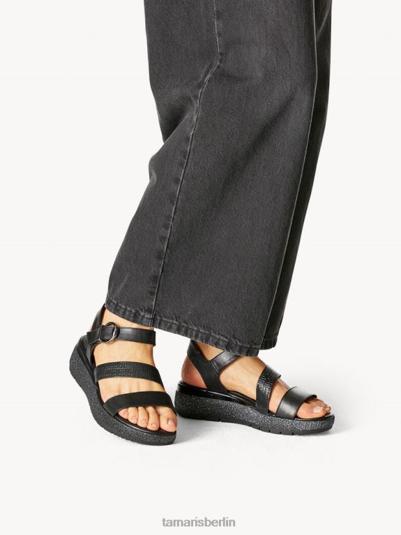 de Tamaris Frauen Sandale mit Absatz - Schwarz 0LHV41039 Schuhe
