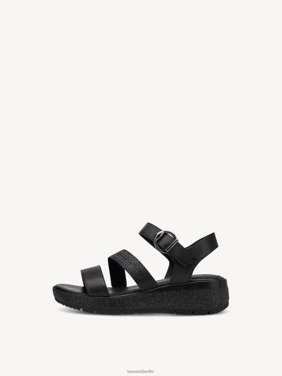 de Tamaris Frauen Sandale mit Absatz - Schwarz 0LHV41039 Schuhe