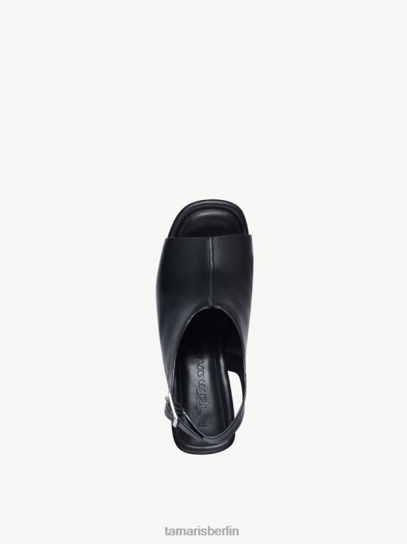 de Tamaris Frauen Sandale mit Absatz - Schwarz 0LHV41040 Schuhe
