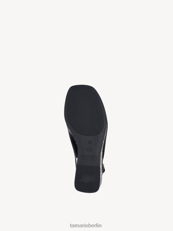 de Tamaris Frauen Sandale mit Absatz - Schwarz 0LHV41040 Schuhe