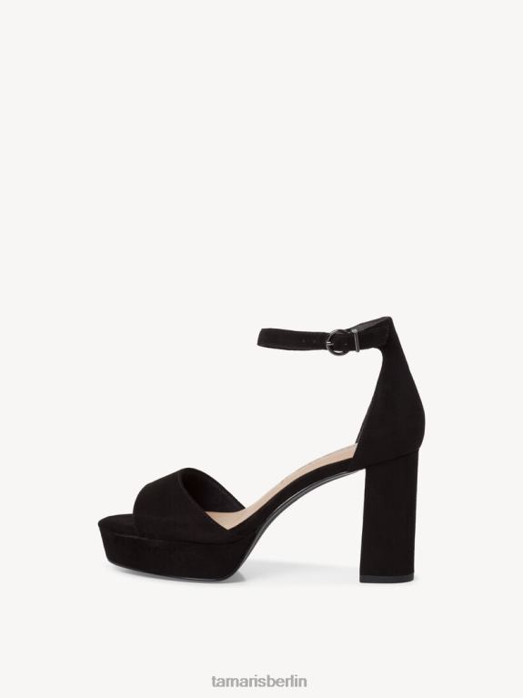 de Tamaris Frauen Sandale mit Absatz - Schwarz 0LHV41092 Schuhe