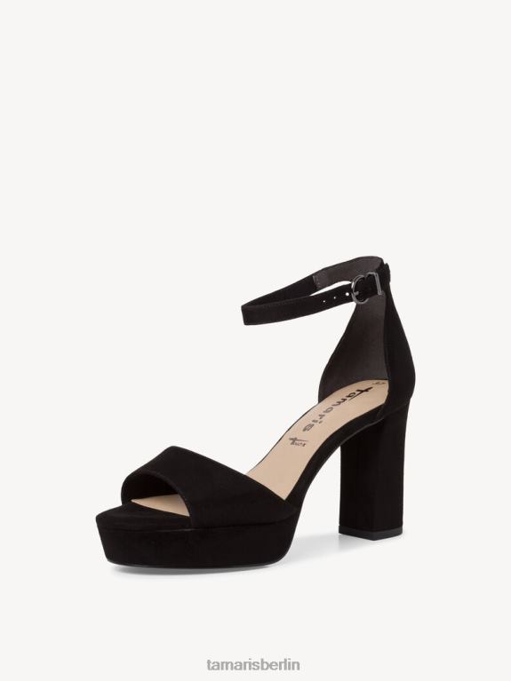 de Tamaris Frauen Sandale mit Absatz - Schwarz 0LHV41092 Schuhe