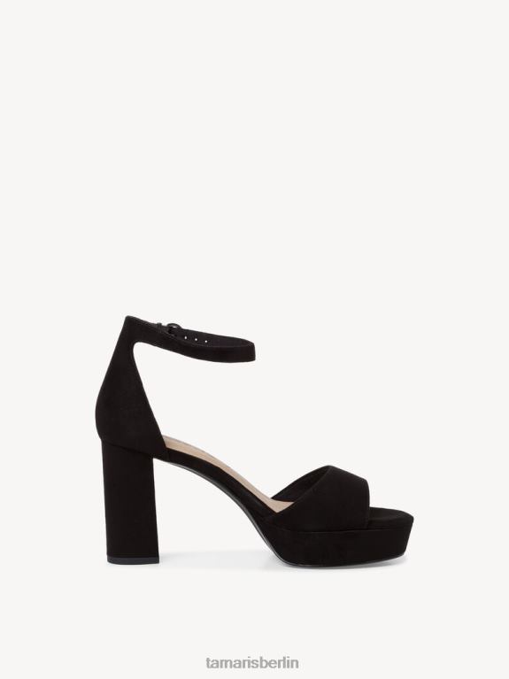de Tamaris Frauen Sandale mit Absatz - Schwarz 0LHV41092 Schuhe