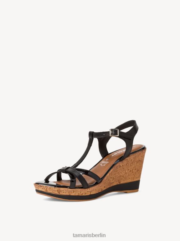 de Tamaris Frauen Sandale mit Absatz - Schwarz 0LHV41093 Schuhe