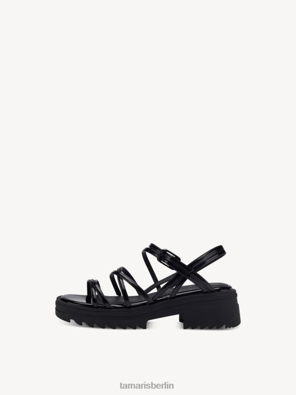 de Tamaris Frauen Sandale mit Absatz - Schwarz 0LHV41180 Schuhe
