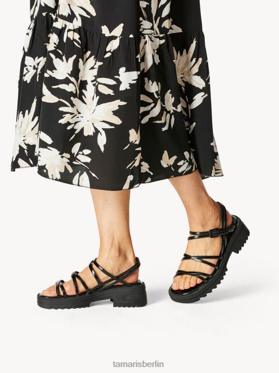 de Tamaris Frauen Sandale mit Absatz - Schwarz 0LHV41180 Schuhe