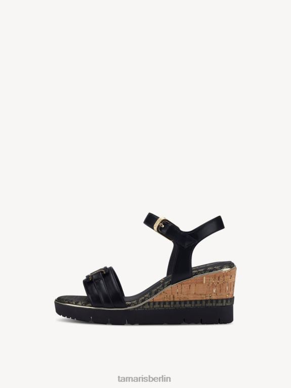 de Tamaris Frauen Sandale mit Absatz - Schwarz 0LHV41211 Schuhe