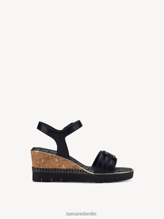 de Tamaris Frauen Sandale mit Absatz - Schwarz 0LHV41211 Schuhe