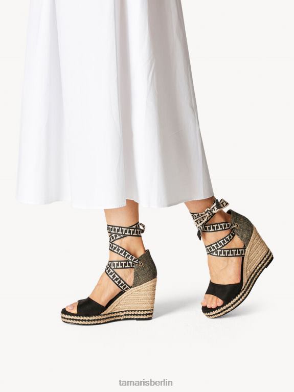de Tamaris Frauen Sandale mit Absatz - Schwarz 0LHV41287 Schuhe