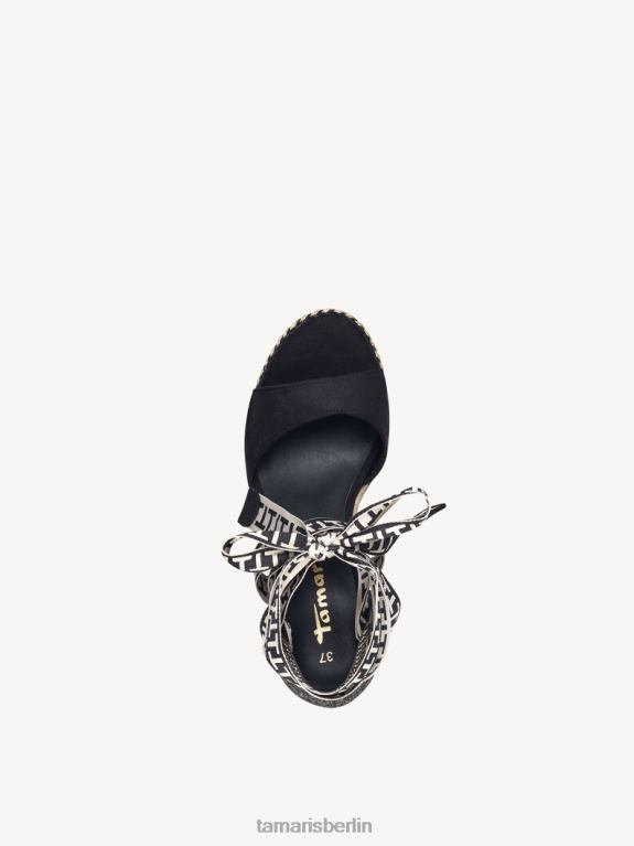de Tamaris Frauen Sandale mit Absatz - Schwarz 0LHV41287 Schuhe