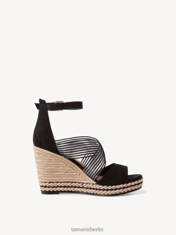 de Tamaris Frauen Sandale mit Absatz - Schwarz 0LHV4128 Schuhe