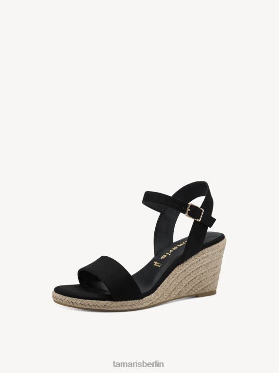 de Tamaris Frauen Sandale mit Absatz - Schwarz 0LHV41309 Schuhe