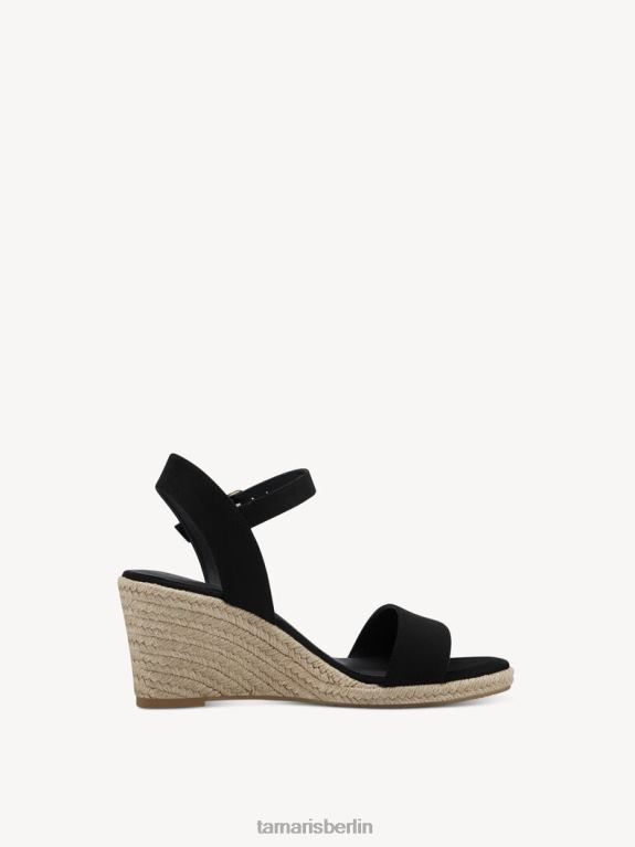 de Tamaris Frauen Sandale mit Absatz - Schwarz 0LHV41309 Schuhe