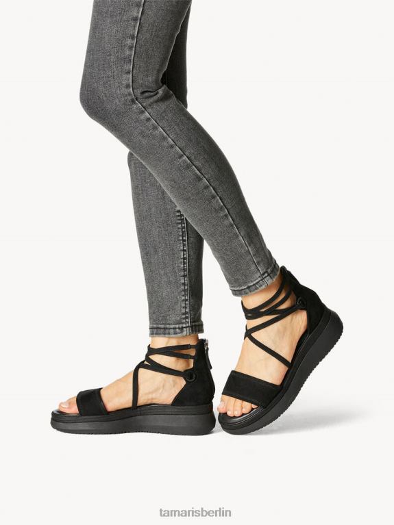 de Tamaris Frauen Sandale mit Absatz - Schwarz 0LHV41463 Schuhe