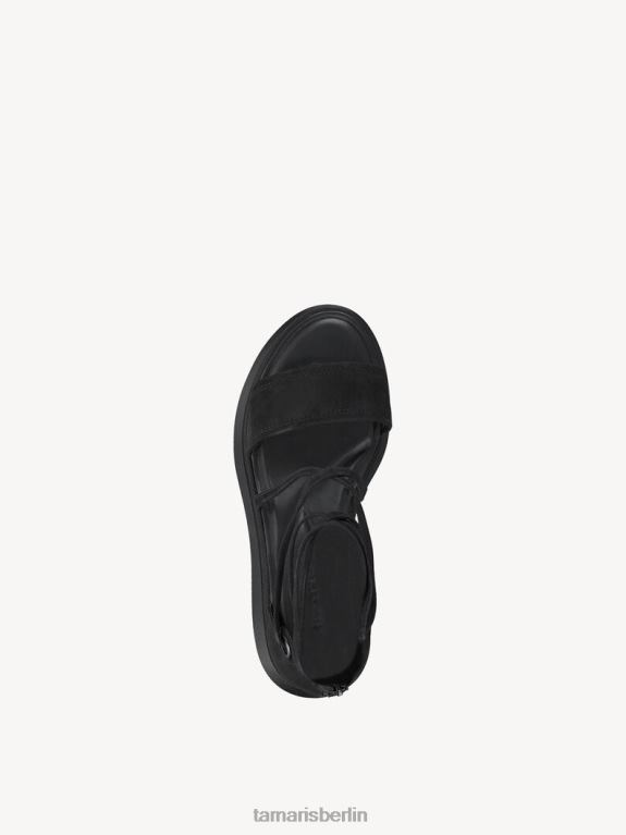 de Tamaris Frauen Sandale mit Absatz - Schwarz 0LHV41463 Schuhe