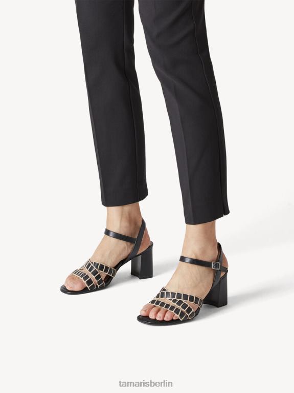 de Tamaris Frauen Sandale mit Absatz - Schwarz 0LHV41671 Schuhe