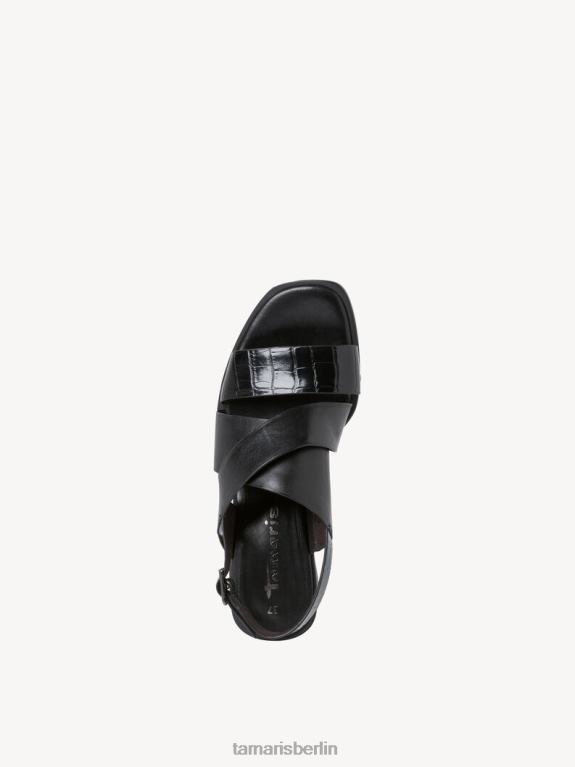 de Tamaris Frauen Sandale mit Absatz - Schwarz 0LHV41688 Schuhe
