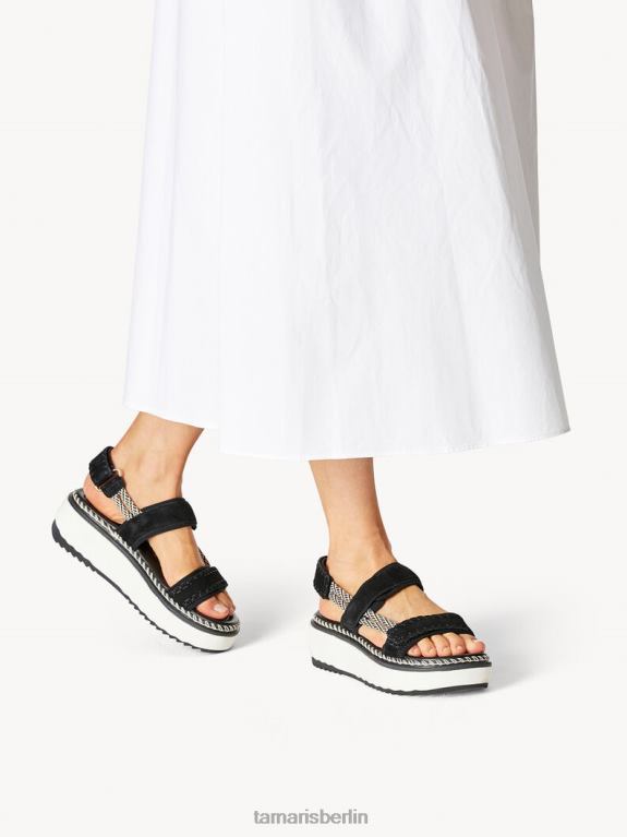 de Tamaris Frauen Sandale mit Absatz - Schwarz 0LHV4187 Schuhe