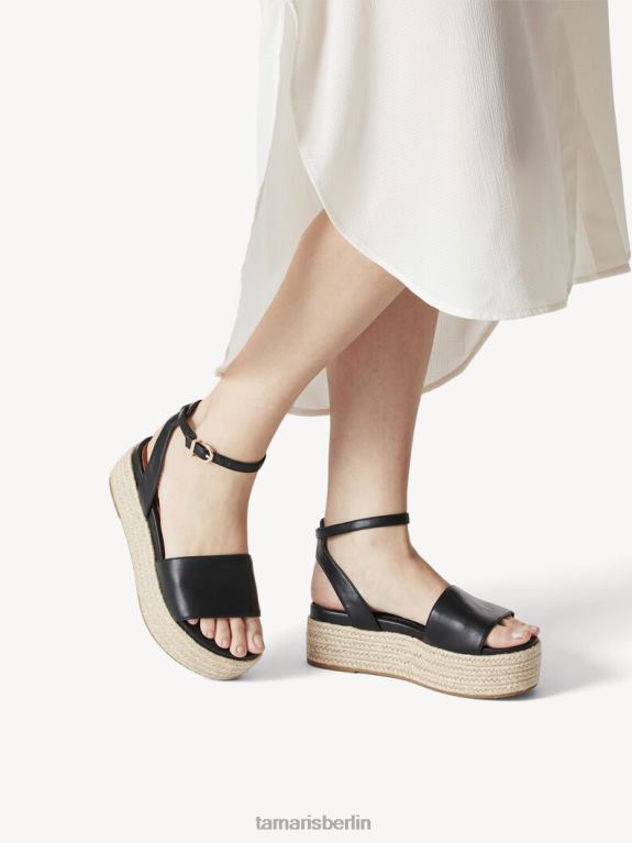 de Tamaris Frauen Sandale mit Absatz - Schwarz 0LHV41969 Schuhe
