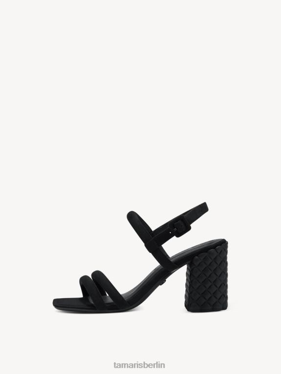 de Tamaris Frauen Sandale mit Absatz - Schwarz 0LHV419 Schuhe