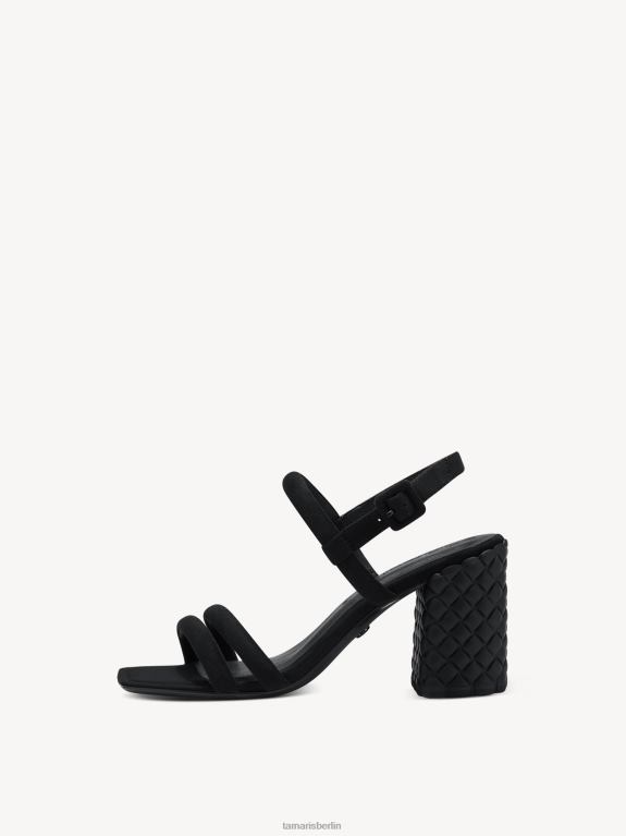 de Tamaris Frauen Sandale mit Absatz - Schwarz 0LHV419 Schuhe