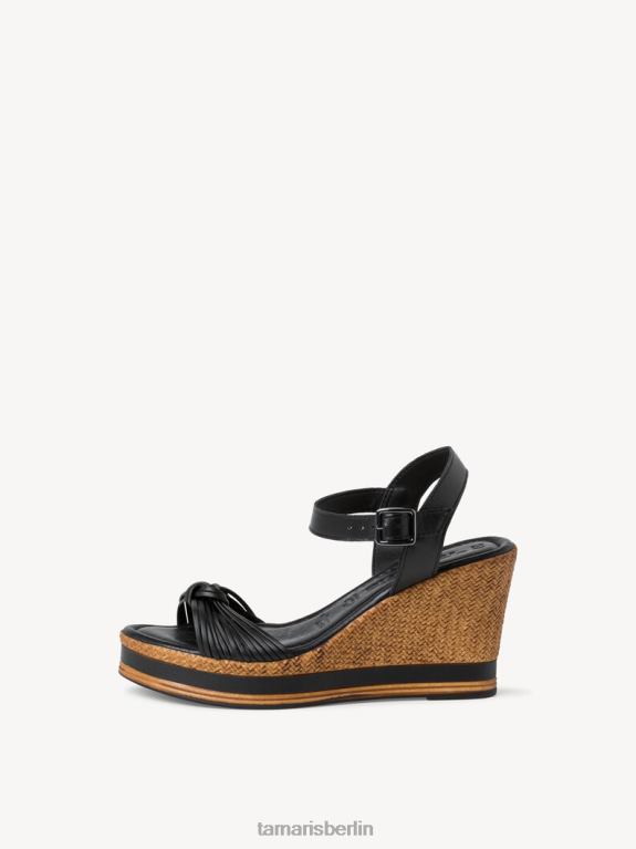de Tamaris Frauen Sandale mit Absatz - Schwarz 0LHV42096 Schuhe