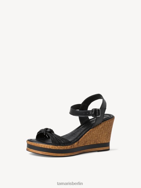de Tamaris Frauen Sandale mit Absatz - Schwarz 0LHV42096 Schuhe
