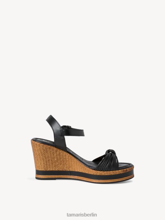 de Tamaris Frauen Sandale mit Absatz - Schwarz 0LHV42096 Schuhe