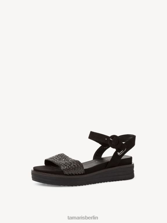 de Tamaris Frauen Sandale mit Absatz - Schwarz 0LHV42272 Schuhe