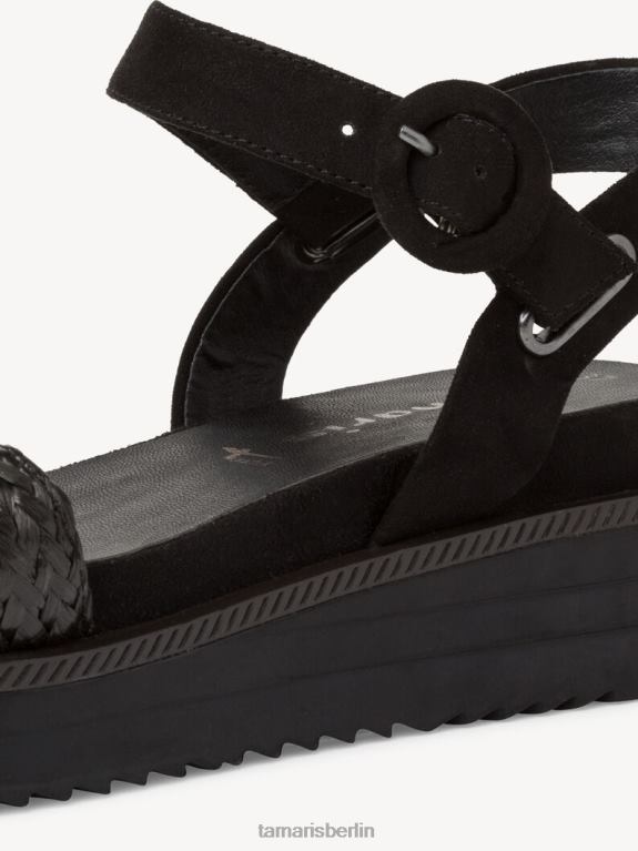 de Tamaris Frauen Sandale mit Absatz - Schwarz 0LHV42272 Schuhe