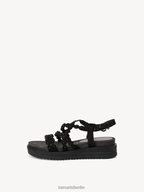 de Tamaris Frauen Sandale mit Absatz - Schwarz 0LHV42302 Schuhe