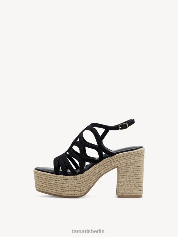 de Tamaris Frauen Sandale mit Absatz - Schwarz 0LHV4268 Schuhe