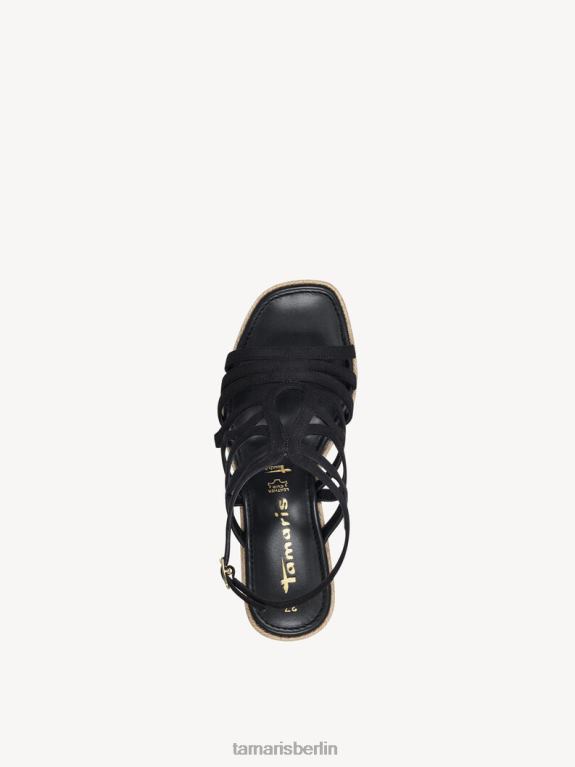 de Tamaris Frauen Sandale mit Absatz - Schwarz 0LHV4268 Schuhe