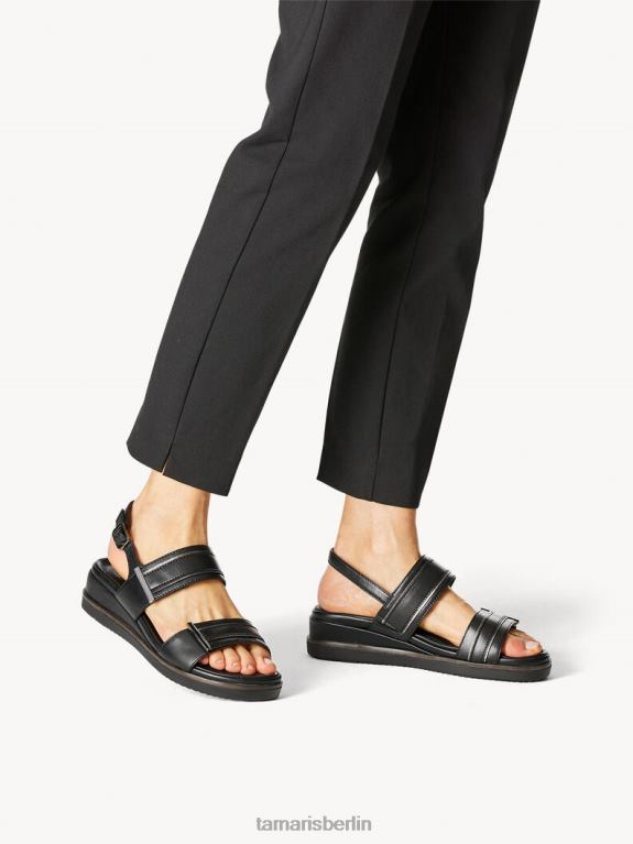 de Tamaris Frauen Sandale mit Absatz - Schwarz 0LHV43 Schuhe