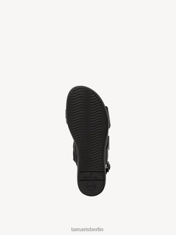 de Tamaris Frauen Sandale mit Absatz - Schwarz 0LHV43 Schuhe