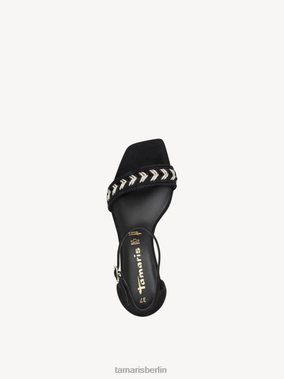 de Tamaris Frauen Sandale mit Absatz - Schwarz 0LHV442 Schuhe