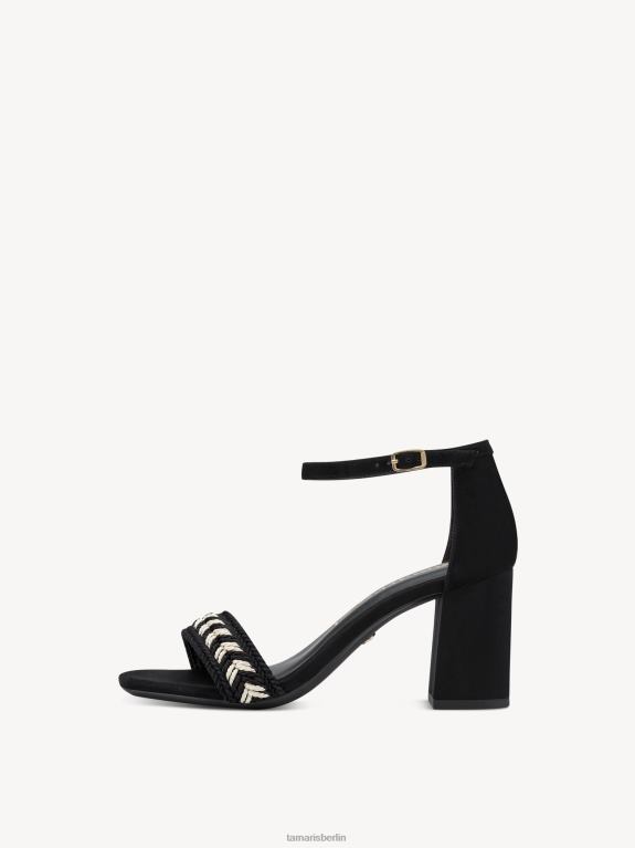 de Tamaris Frauen Sandale mit Absatz - Schwarz 0LHV442 Schuhe